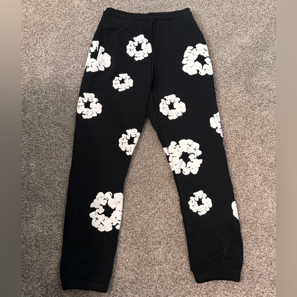 Denim Tears Black Sweatpants (M)